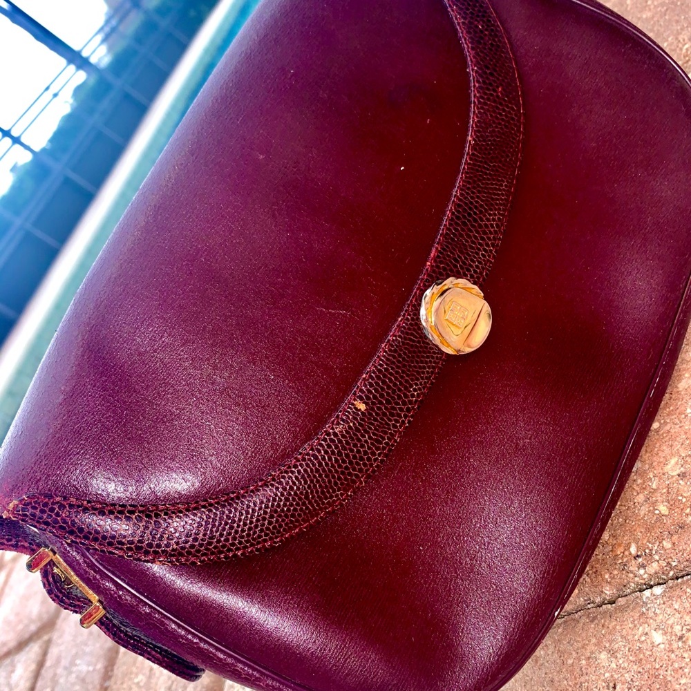 VINTAGE TAUPE GIVENCHY PURSE